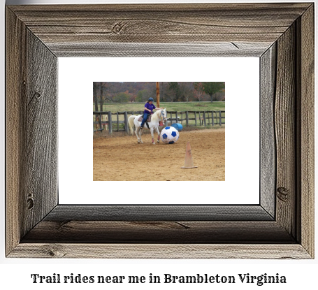 trail rides near me in Brambleton, Virginia